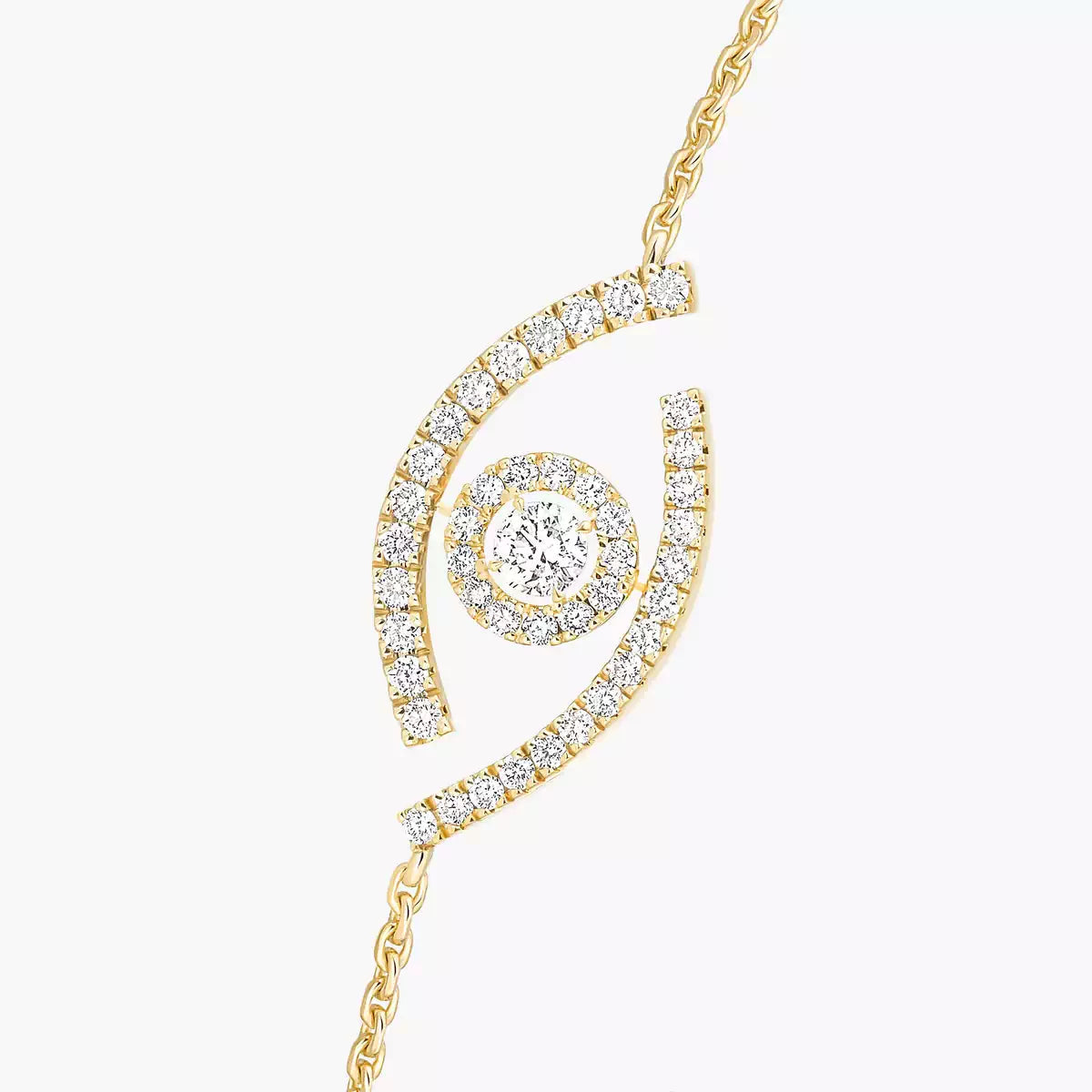 [ELAN LUXE]Lucky Eye Pave-Set Diamond Bracelet
