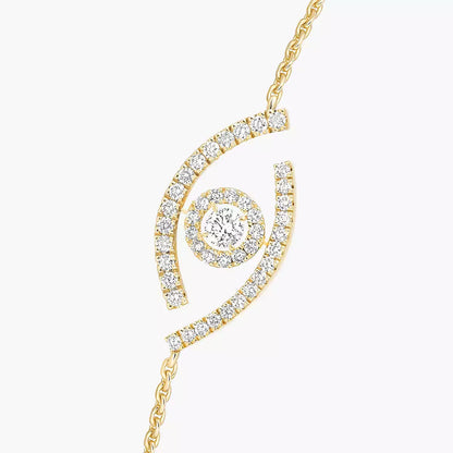 [ELAN LUXE]Lucky Eye Pave-Set Diamond Bracelet