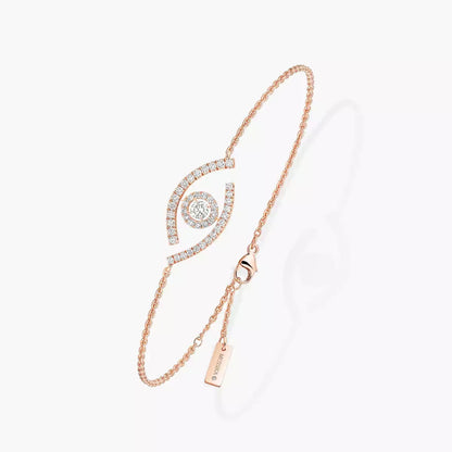 [ELAN LUXE]Lucky Eye Pave-Set Diamond Bracelet