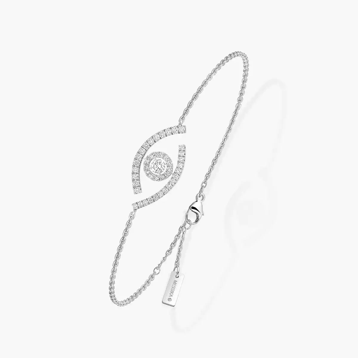 [ELAN LUXE]Lucky Eye Pave-Set Diamond Bracelet