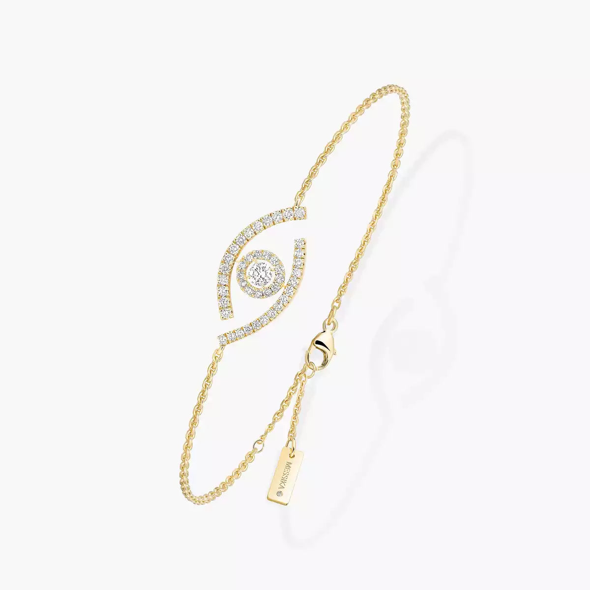 [ELAN LUXE]Lucky Eye Pave-Set Diamond Bracelet