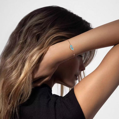 [ELAN LUXE]Lucky Eye Diamond Bracelet