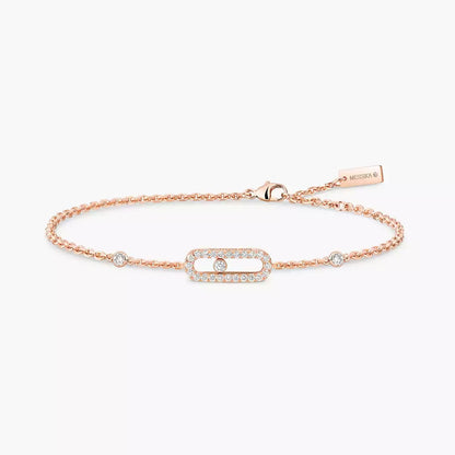 [ELAN LUXE]Move Uno Diamond Bracelet