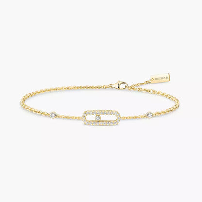 [ELAN LUXE]Move Uno Diamond Bracelet
