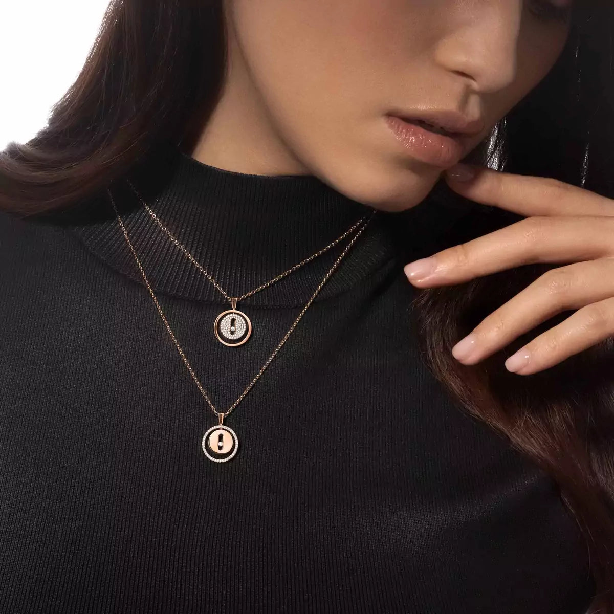 [ELAN LUXE] Lucky Move Diamond Necklace