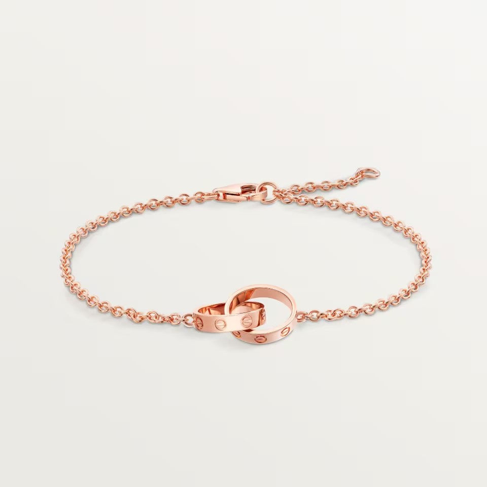 [ELAN LUXE]LOVE BRACELET DOUBLE RING