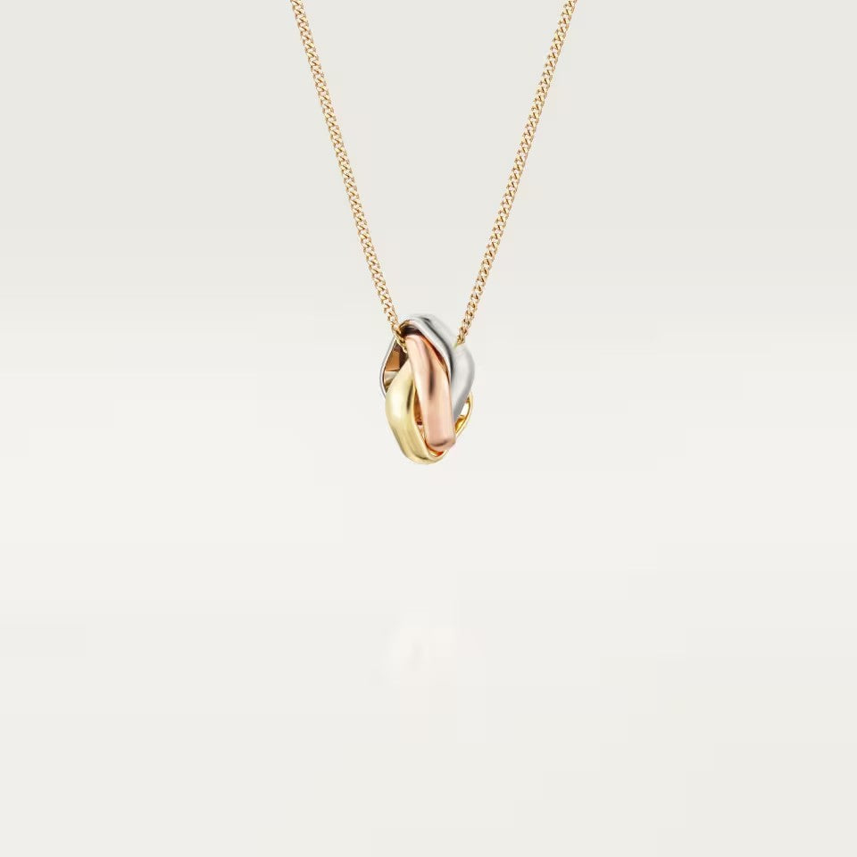[ELAN LUXE]TRINITY CUSHION NECKLACE COLLECTION