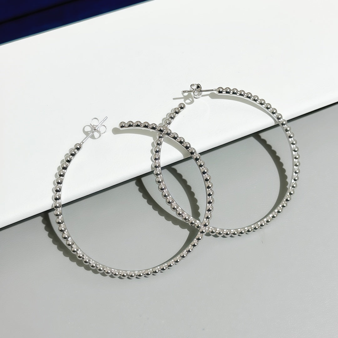 [ELAN LUXE] SMOOTH BEAD STUD EARRINGS
