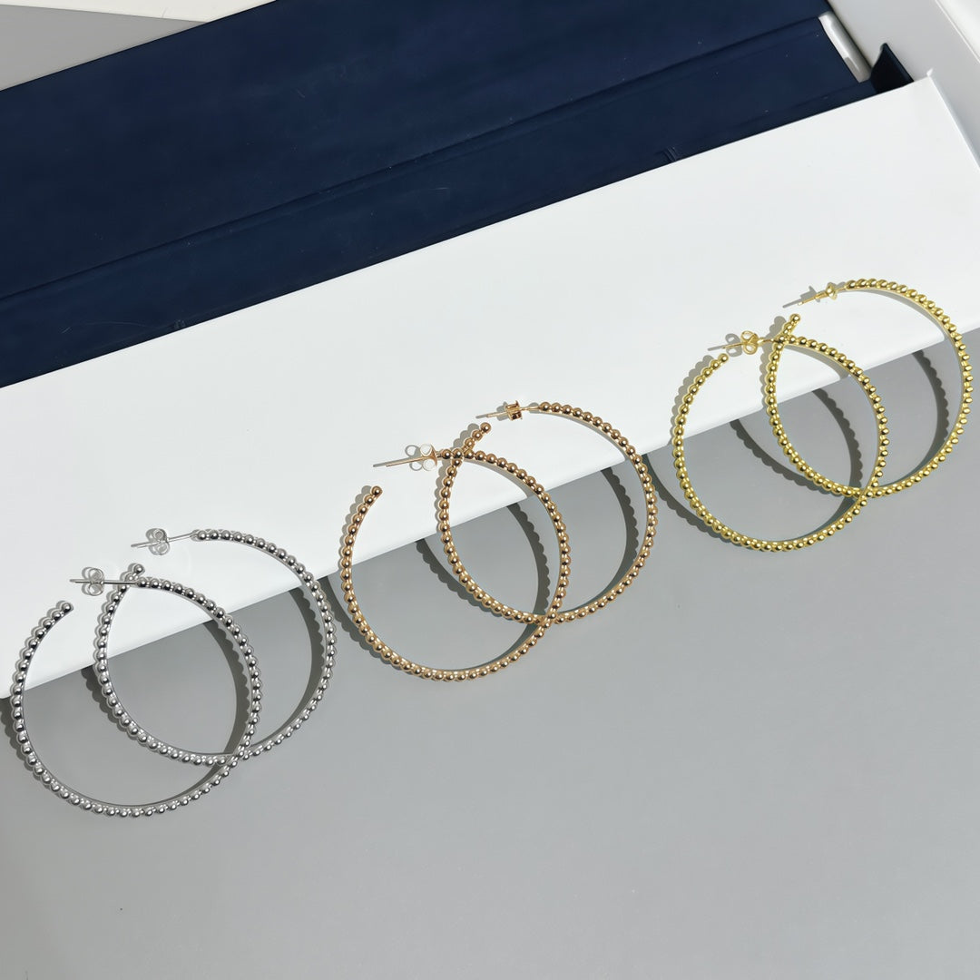 [ELAN LUXE] SMOOTH BEAD STUD EARRINGS
