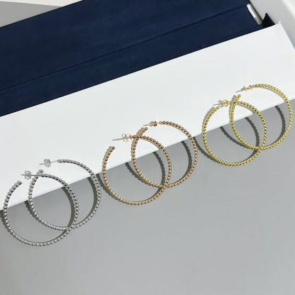 [ELAN LUXE] SMOOTH BEAD STUD EARRINGS