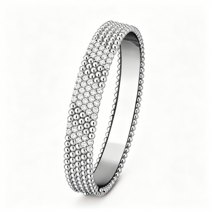 [ELAN LUXE]Five-row diamond bracelet