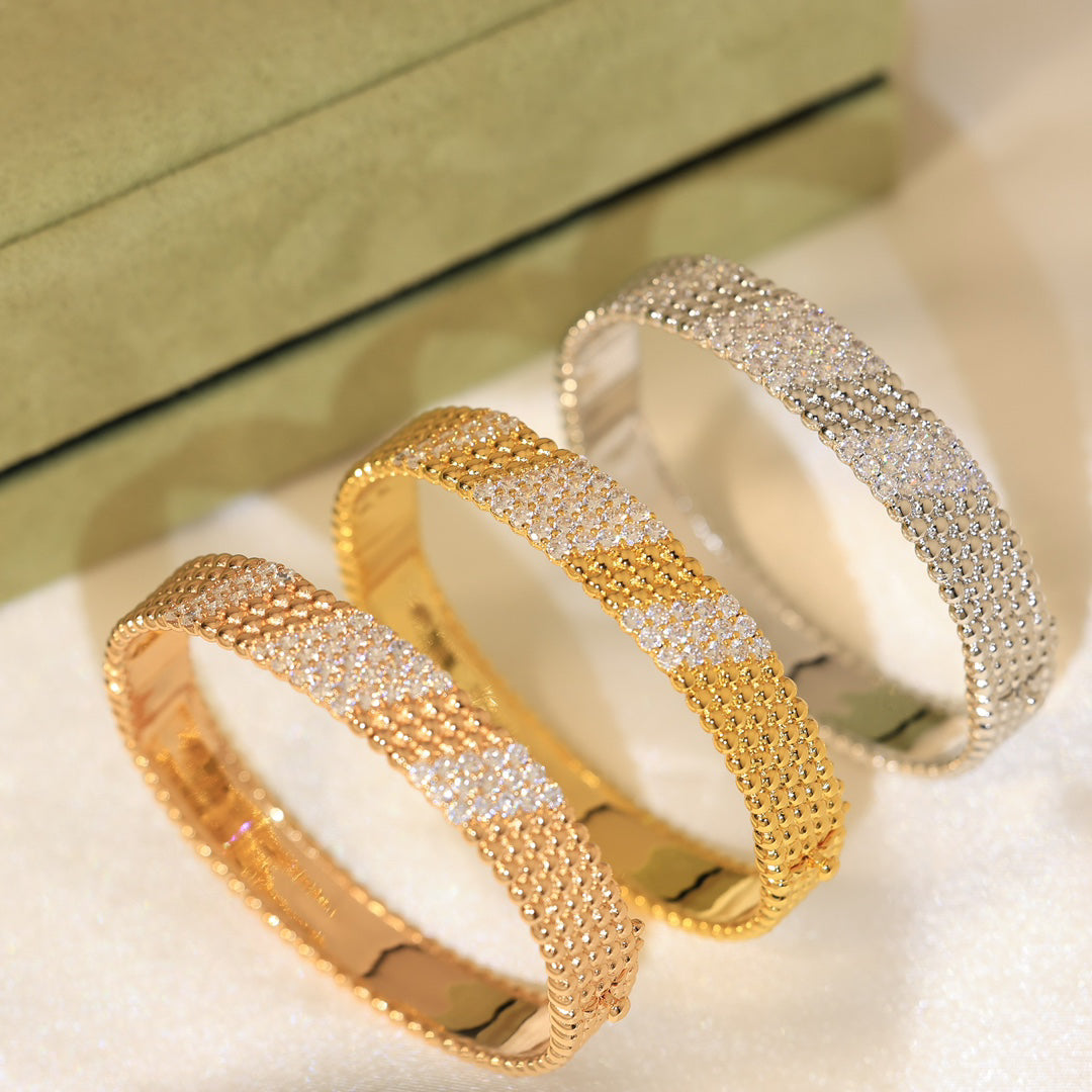 [ELAN LUXE]  FIVE-ROW DIAMOND BRACELET