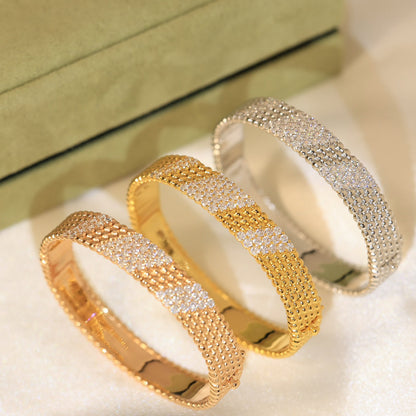 [ELAN LUXE]  FIVE-ROW DIAMOND BRACELET