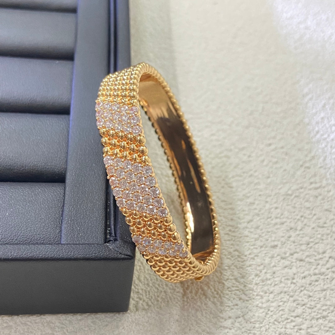 [ELAN LUXE]  FIVE-ROW DIAMOND BRACELET