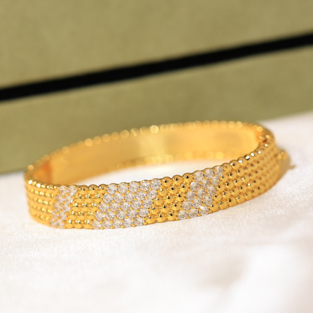 [ELAN LUXE]  FIVE-ROW DIAMOND BRACELET