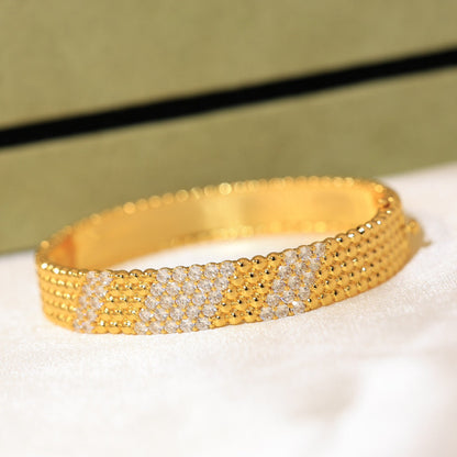 [ELAN LUXE]  FIVE-ROW DIAMOND BRACELET