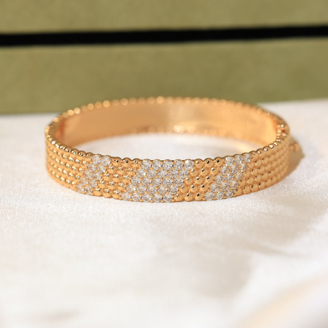 [ELAN LUXE]  FIVE-ROW DIAMOND BRACELET