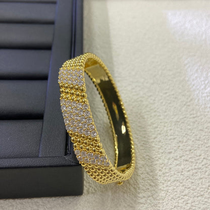 [ELAN LUXE]  FIVE-ROW DIAMOND BRACELET