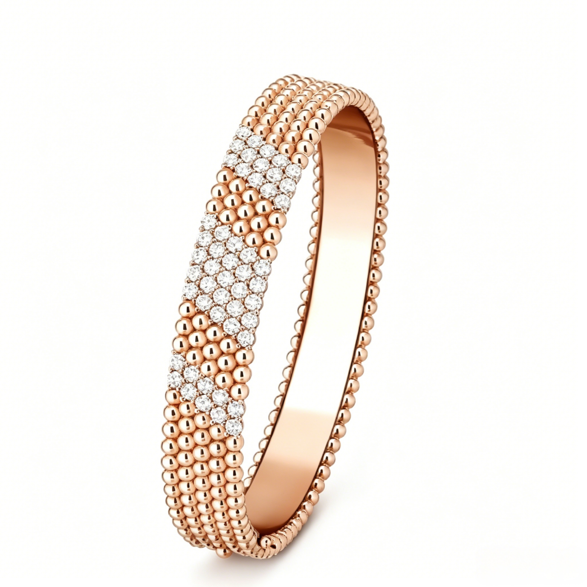 [ELAN LUXE]Five-row diamond bracelet