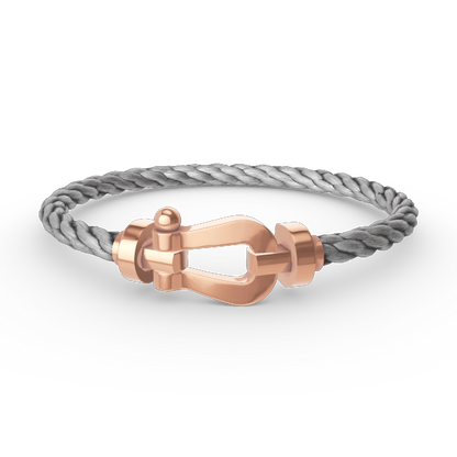 [ELAN LUXE]FORCE LARGE HORSESHOE NO DIAMOND BRACELET ROSE GOLD
