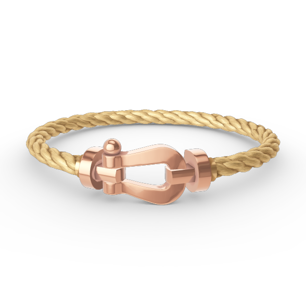 [ELAN LUXE]FORCE LARGE HORSESHOE NO DIAMOND BRACELET ROSE GOLD