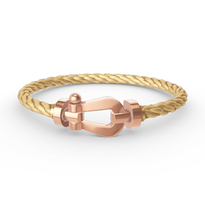 [ELAN LUXE]FORCE LARGE HORSESHOE NO DIAMOND BRACELET ROSE GOLD