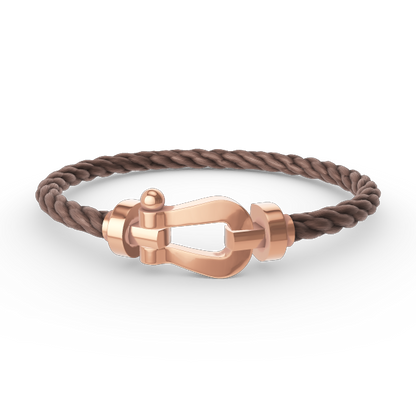 [ELAN LUXE]FORCE LARGE HORSESHOE NO DIAMOND BRACELET ROSE GOLD