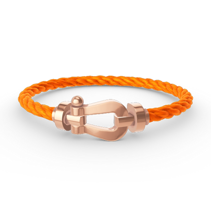 [ELAN LUXE]FORCE LARGE HORSESHOE NO DIAMOND BRACELET ROSE GOLD