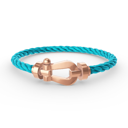 [ELAN LUXE]FORCE LARGE HORSESHOE NO DIAMOND BRACELET ROSE GOLD