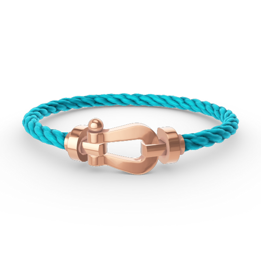 [ELAN LUXE]FORCE LARGE HORSESHOE NO DIAMOND BRACELET ROSE GOLD