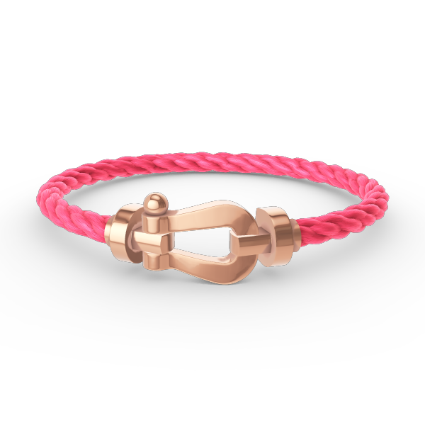 [ELAN LUXE]FORCE LARGE HORSESHOE NO DIAMOND BRACELET ROSE GOLD