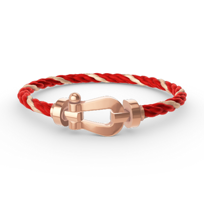 [ELAN LUXE]FORCE LARGE HORSESHOE NO DIAMOND BRACELET ROSE GOLD