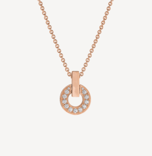 [ELAN LUXE]GARI NECKLACE PINK GOLD DIAMOND