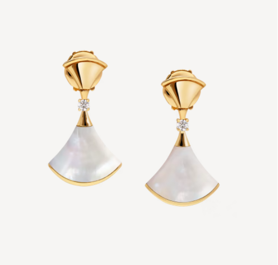 [ELAN LUXE]DREAM MOP 1 DIAMOND EARRINGS
