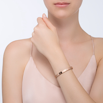 [ELAN LUXE]LOVE BRACELET 6.1MM 4 DIAMONDS