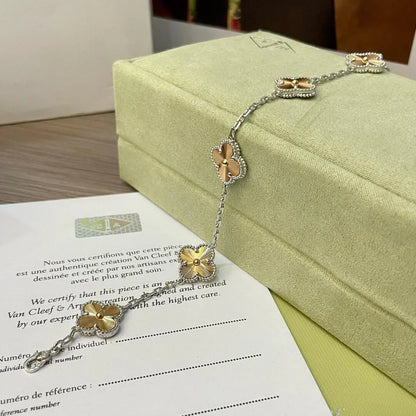 [ELAN LUXE] CLOVER 5 MOTIF LASER BRACELET COLLECTION