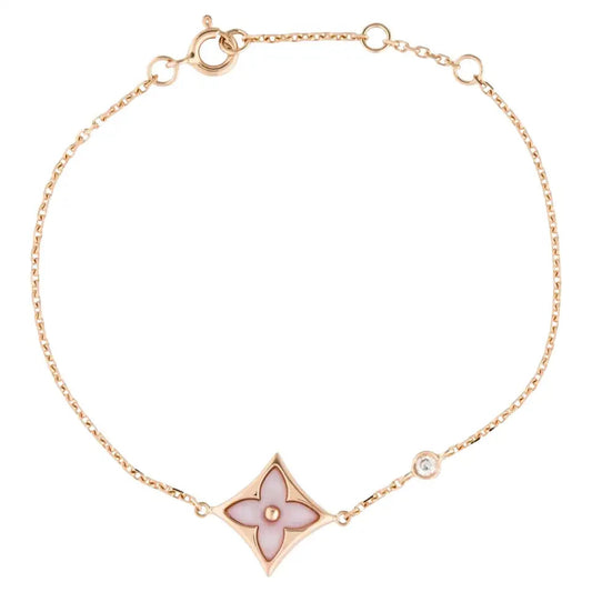 [ELAN LUXE]STAR 1 DIAMOND PINK GOLD BRACELET