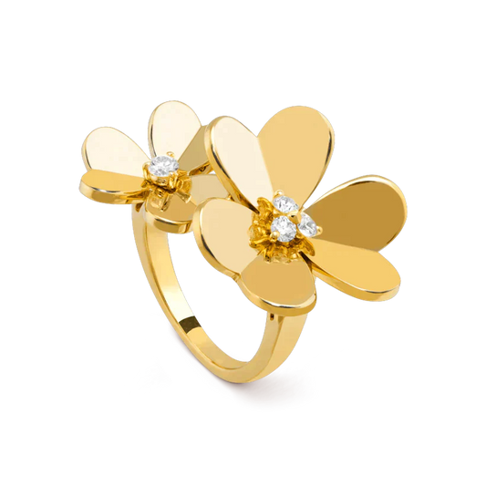 [ELAN LUXE]CLOVER COMOS GOLD DIAMOND RING