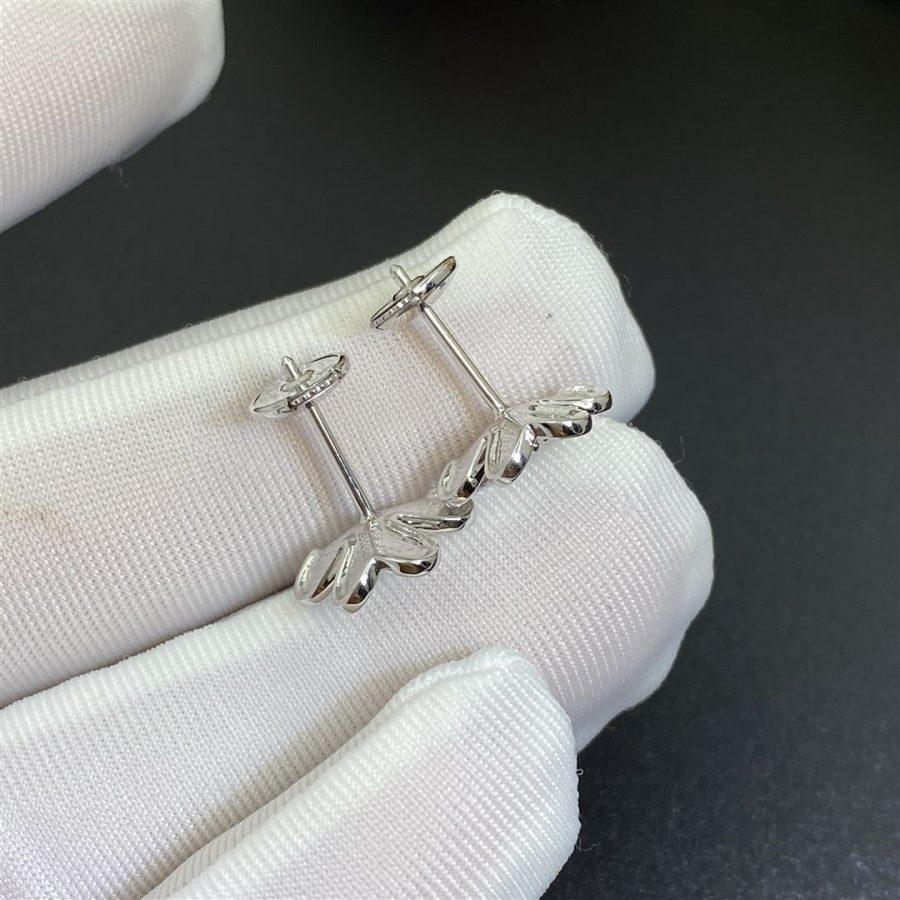 [ELAN LUXE]FRIVOLE MINI SILVER FLOWER EARRINGS
