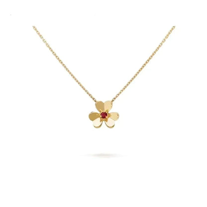 [ELAN LUXE]FRIVOLE GOLD FLOWER NECKLACE