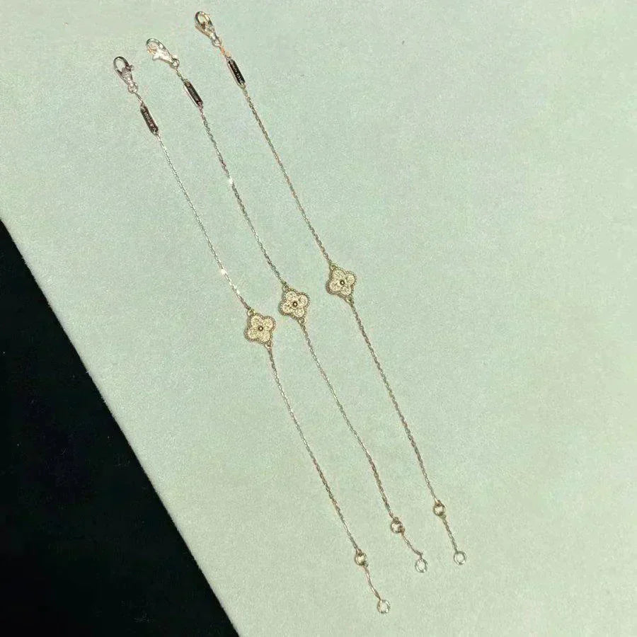[ELAN LUXE]CLOVER SINGLE FLOWER BRACELET