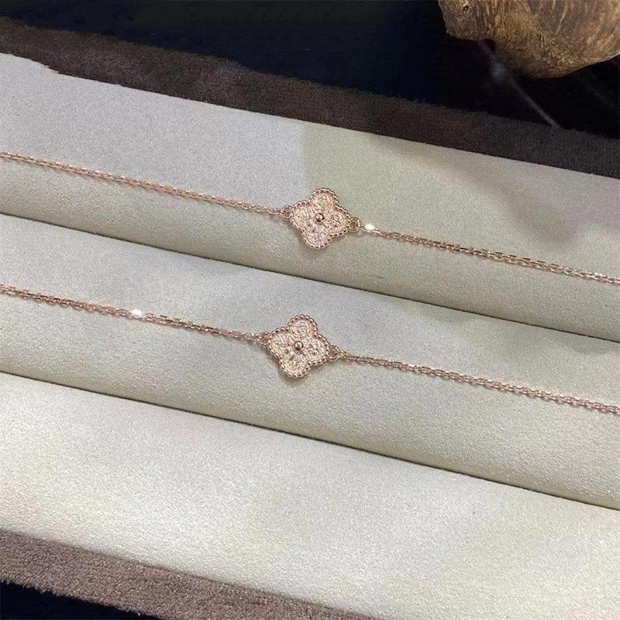 [ELAN LUXE]CLOVER SINGLE FLOWER BRACELET
