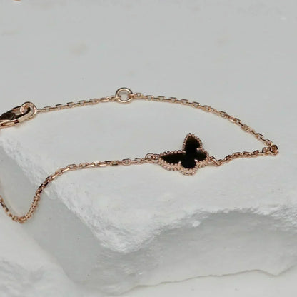 [ELAN LUXE]BUTTERFLY ONYX  BUTTERFLY BRACELET