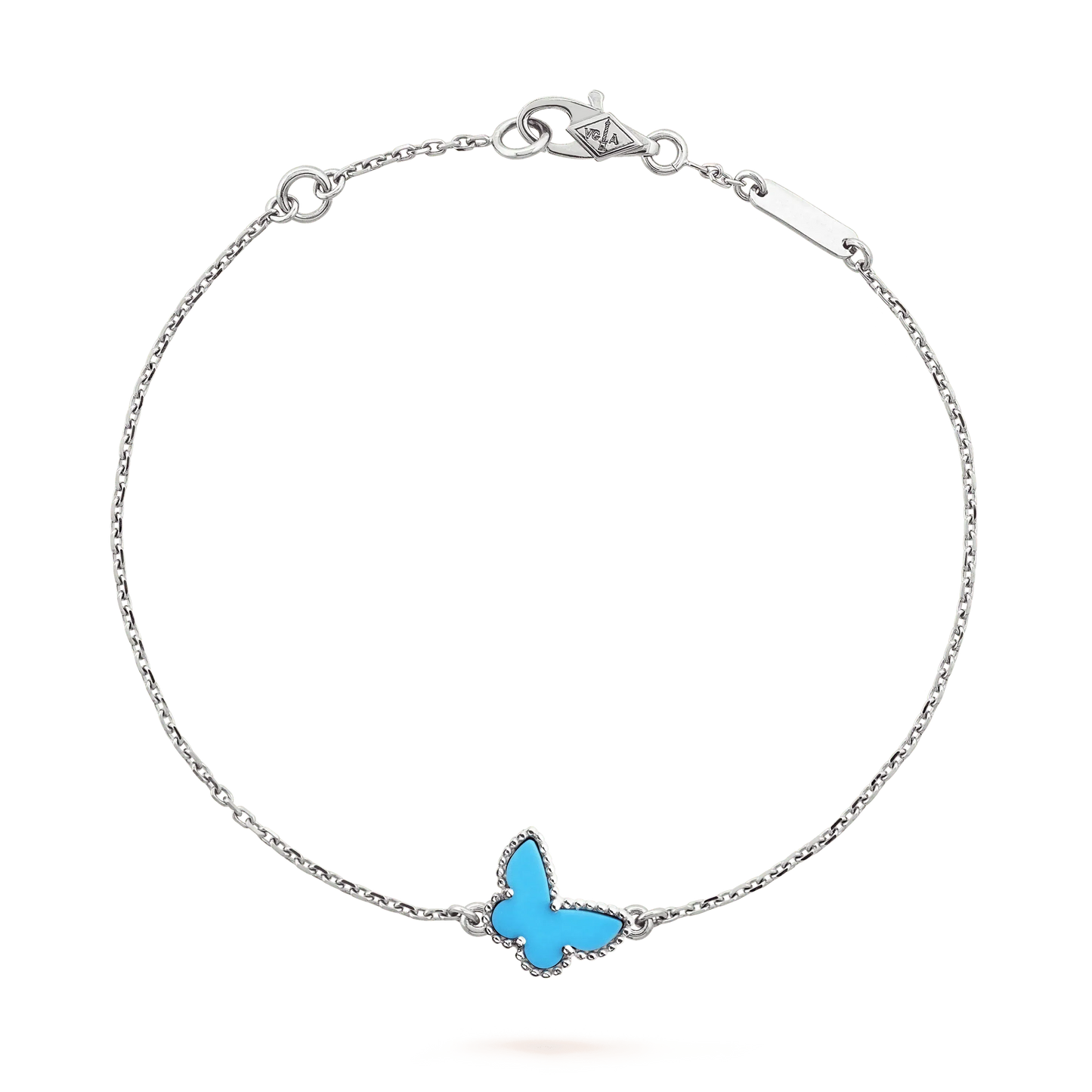 [ELAN LUXE]BUTTERFLY TURQUOISE BUTTERFLY BRACELET SILVER