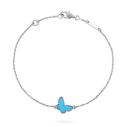 [ELAN LUXE]BUTTERFLY TURQUOISE BUTTERFLY BRACELET SILVER