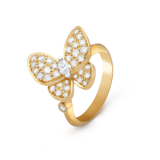 [ELAN LUXE]BUTTERFLY DIAMOND RING