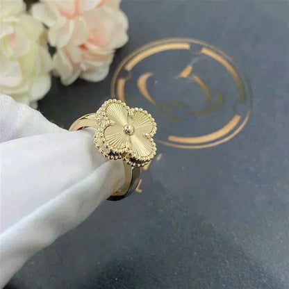 [ELAN LUXE]CLOVER GOLD RING