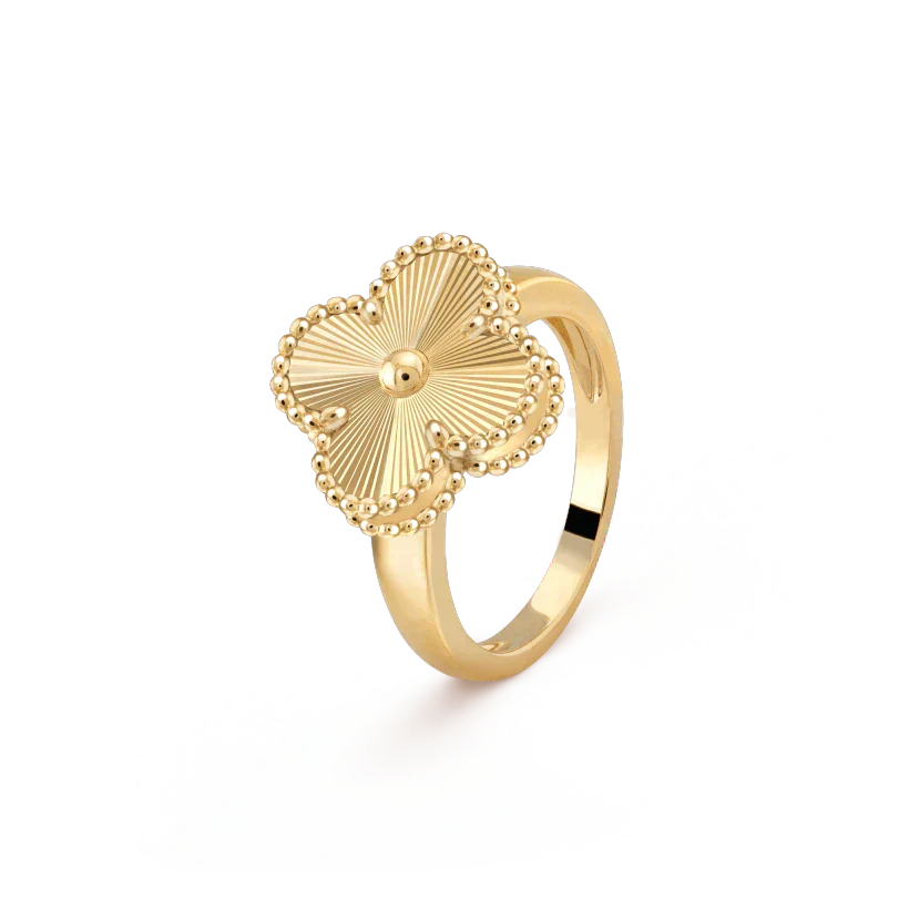 [ELAN LUXE]CLOVER GOLD RING