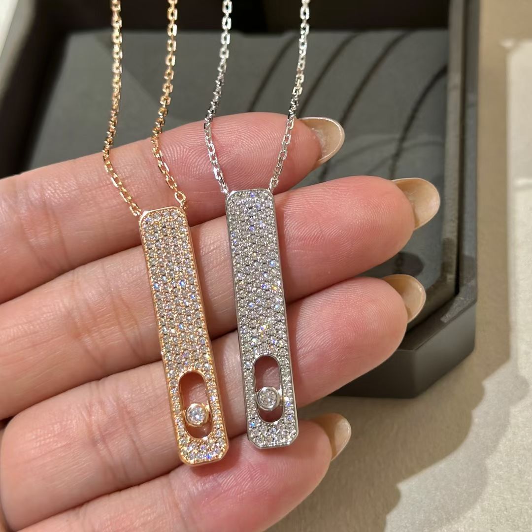 [ELAN LUXE]MY FIRST DIAMOND PAVED NECKLACE