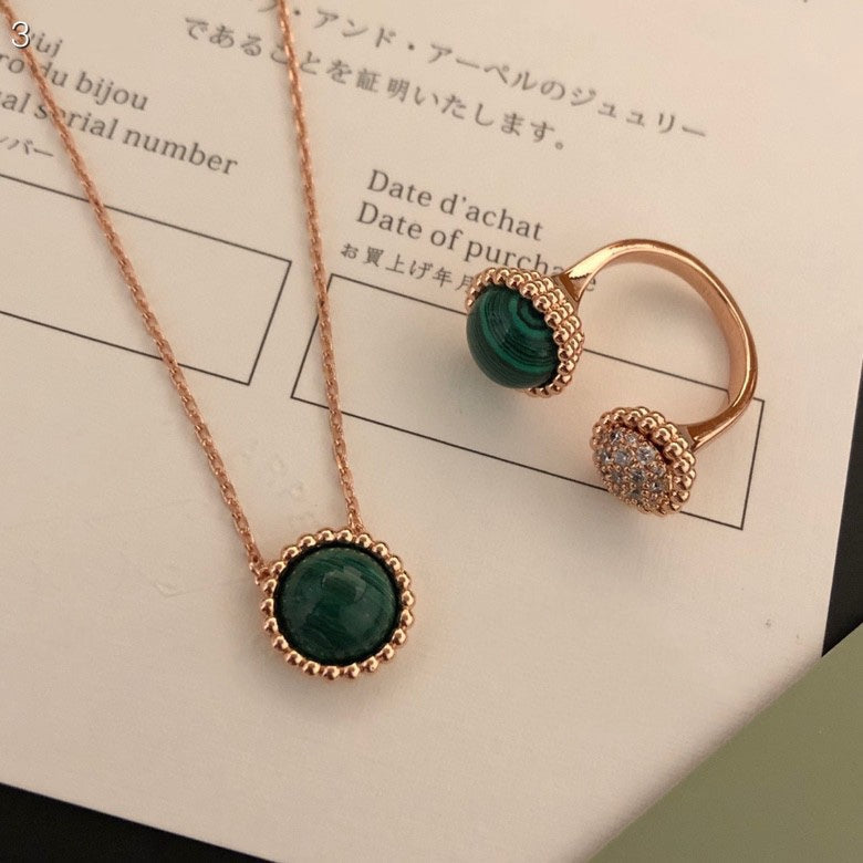 [ELAN LUXE]PERLEE COULEURS DIAMOND ROSE GOLD BETWEEN THE FINGER RING